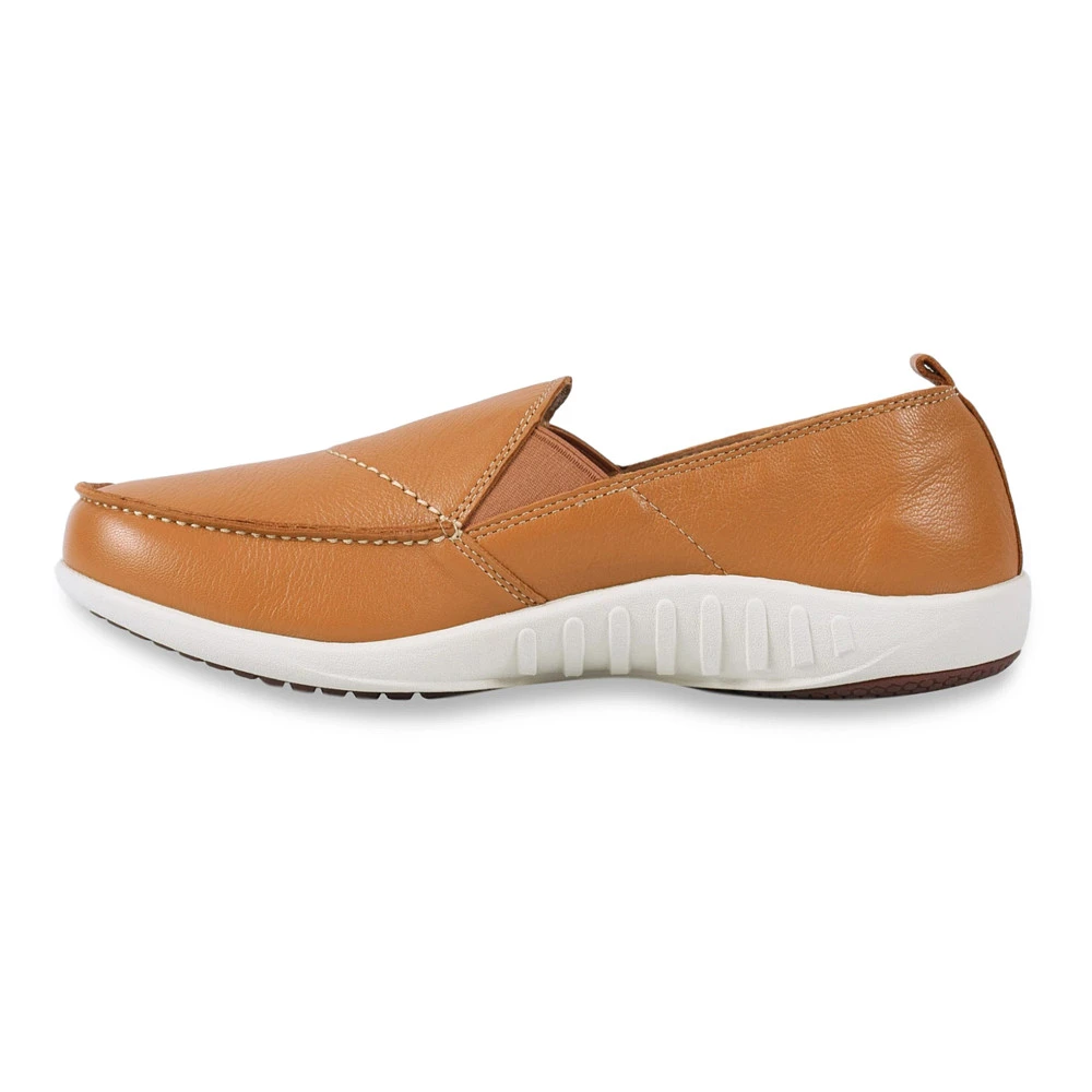 Men's Spenco Siesta Leather Slip-On 4 Men's Spenco Siesta Leather Slip-On - Image 2