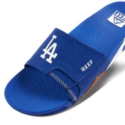 Men's Reef Fanning Slide X MLB -Oluka Shoes Shop wjaorklvrw